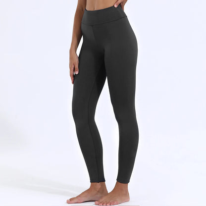 Women’s High-Waisted Fleece-Lined Leggings – Thick, Stretchy, and Warm Winter Pants for Everyday Comfort