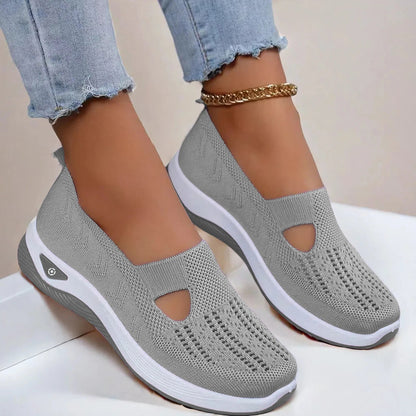 Women's summer shoes - casual sneaker, Non-slip sole design, fly-woven upper is more skin-friendly sale shoes with free shipping