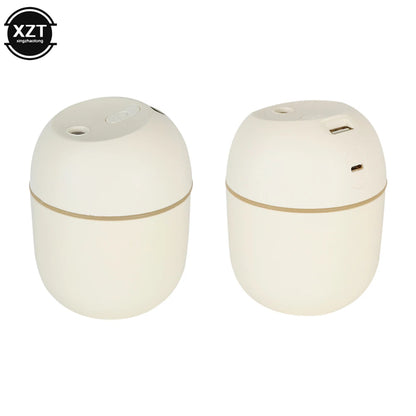 220ml Mini Essential Oil Diffuser & Humidifier – USB Powered with LED Night Light for Home, Car & Office