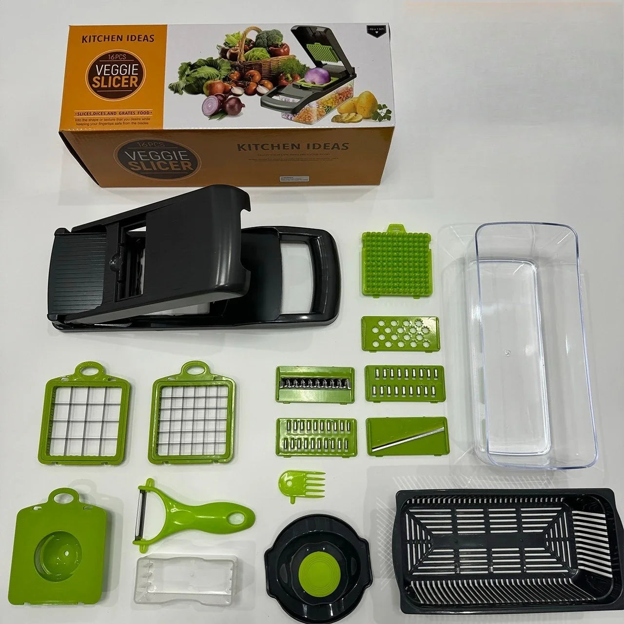 Multifunctional Vegetable Cutter Home Kitchen Slicing And Dicing Fruit Artifact
