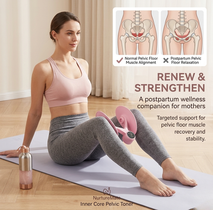 Adjustable Pelvic & Thigh Trainer – Postpartum Recovery & Leg Sculpting Device
