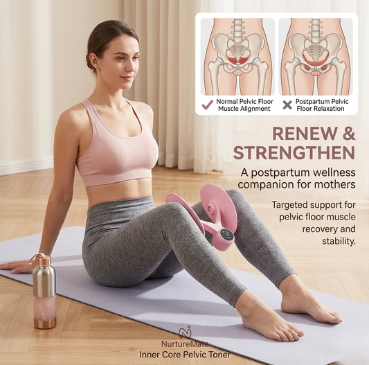 Adjustable Pelvic & Thigh Trainer – Postpartum Recovery & Leg Sculpting Device
