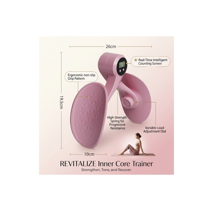 Adjustable Pelvic & Thigh Trainer – Postpartum Recovery & Leg Sculpting Device