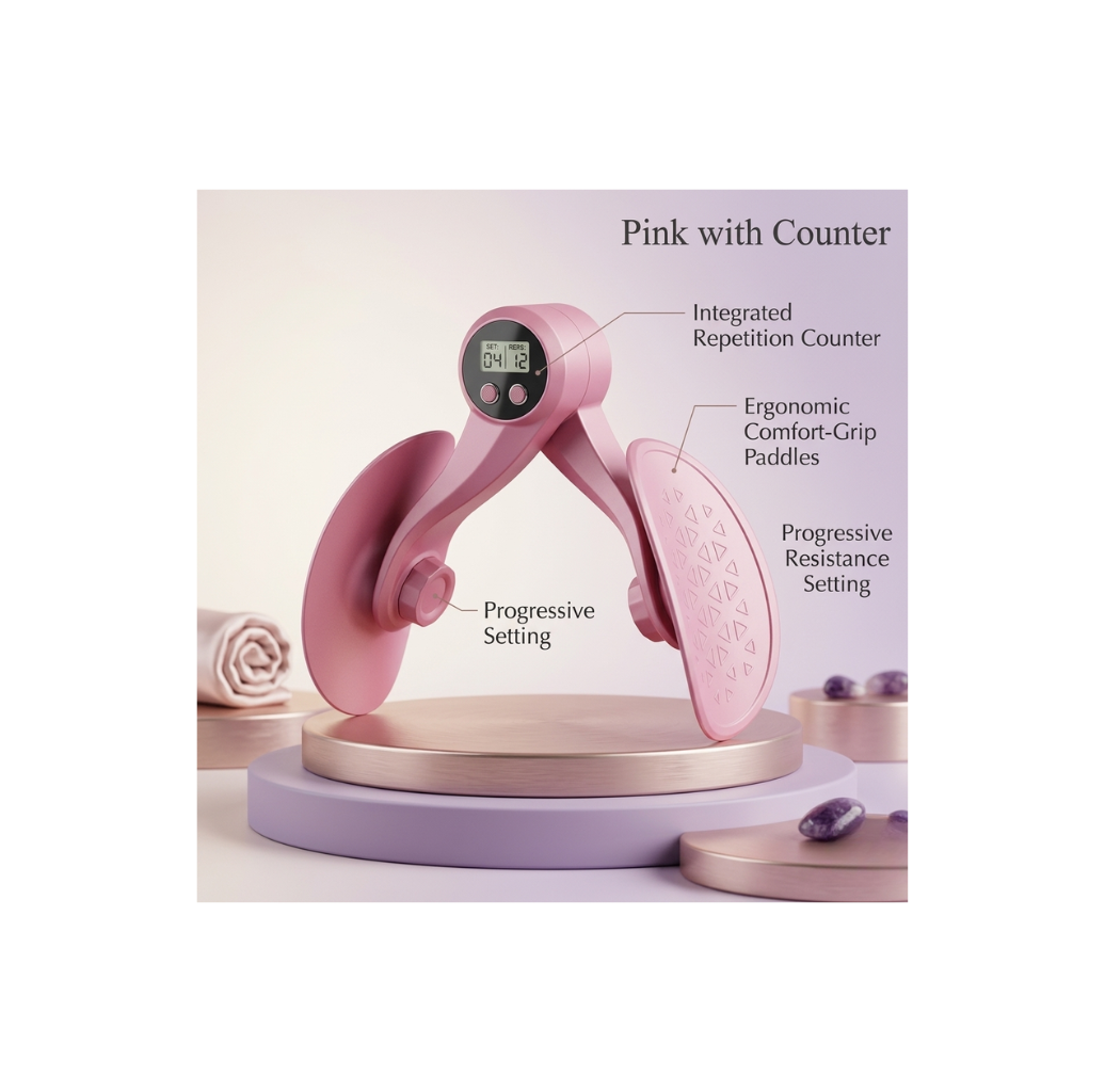 Adjustable Pelvic & Thigh Trainer – Postpartum Recovery & Leg Sculpting Device