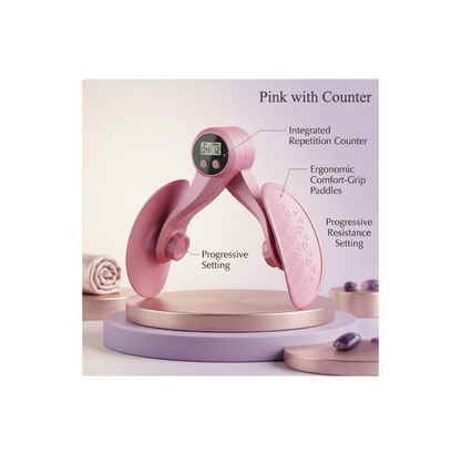 Adjustable Pelvic & Thigh Trainer – Postpartum Recovery & Leg Sculpting Device