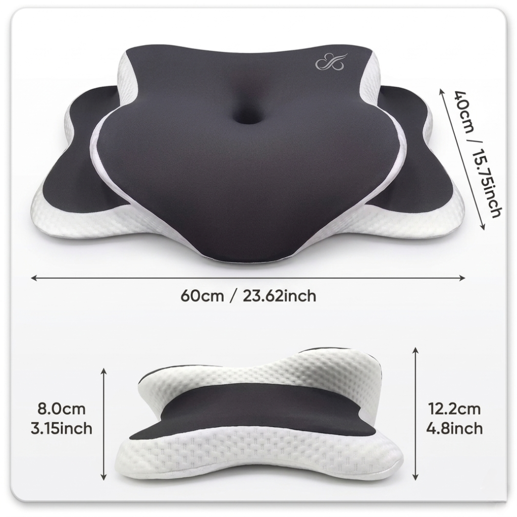 🛌 NeckEase™ Memory Foam Pillow
