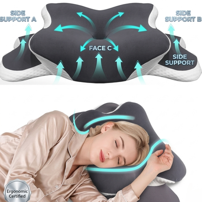 🛌 NeckEase™ Memory Foam Pillow