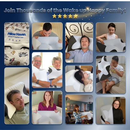 🛌 NeckEase™ Memory Foam Pillow
